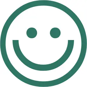 Glad smiley fra Fødevarestyrelsen